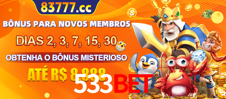 Anúncio dos benefícios para Membro VIP Sênior na plataforma 533BET, incluindo bônus promocionais, semanais e mensais, ilustrado com o personagem Fortune Tiger.